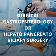 Surgical Gastroenterology / Hepato Pancreato Biliary Surgery